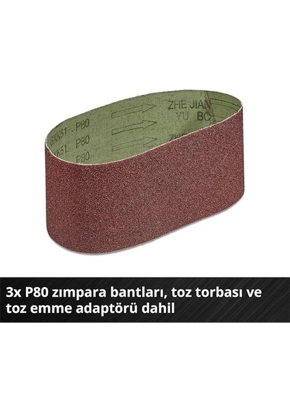 Professional Akülü Tank Zımpara Tp-Bs 18/457 Li Bl-Solo Power X-Change (18 V, Li-Iyon