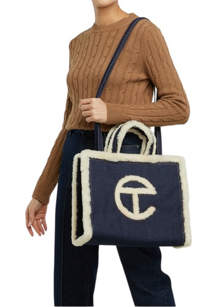 x Telfar Medium Siyah Kadın Çanta Beden: M