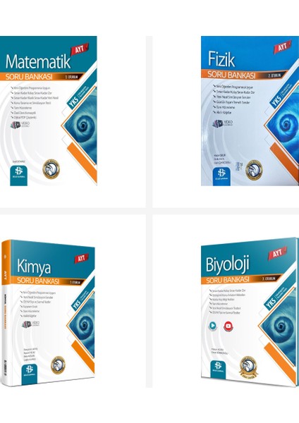 Bilgi Sarmal Ayt Matematik + Fizik + Kimya + Biyoloji Soru Bankas