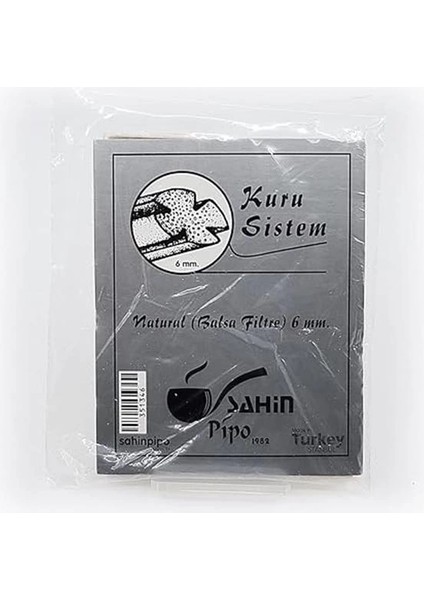 Şahin Balsa Filtre 6mm 34LÜ Paket indirimleri