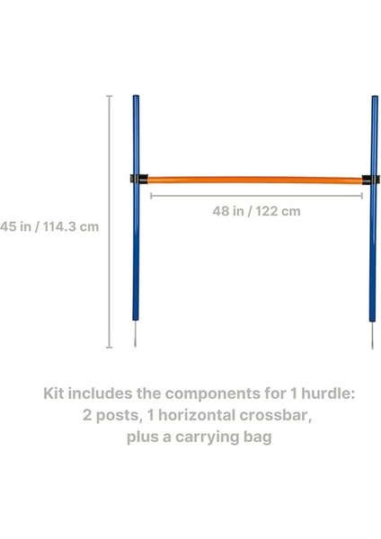 Köpek Agility Eğitim Manisi , 123×115×Ø3 cm