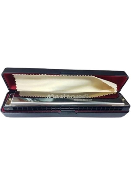 Masterwork Mızıka (24 Delikli C Mızıka Kutulu ve Temizleme Mendilli) Harmonica fiyatları