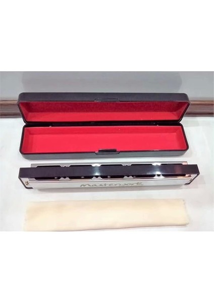 Masterwork Mızıka (24 Delikli C Mızıka Kutulu ve Temizleme Mendilli) Harmonica