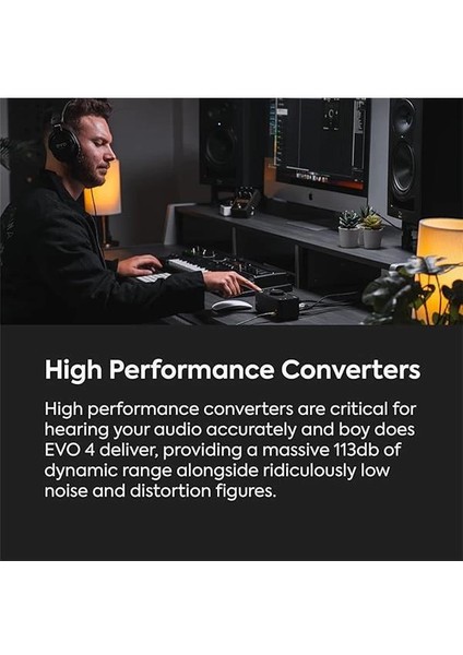Evo4, Evo 4 USB Ses Arabirimi Ses Kartı Müzik Üretimi Için (2 In / 2 Out USB Ses Arayüzü, 48 indirimleri