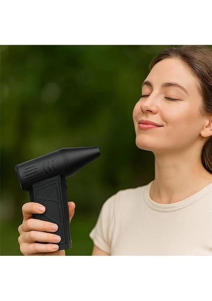 130000 Rpm Mini Turbo Jet Hava Üfleyici Süpürge 2in1 Araba, Klavye Temizle, Mangal Veya