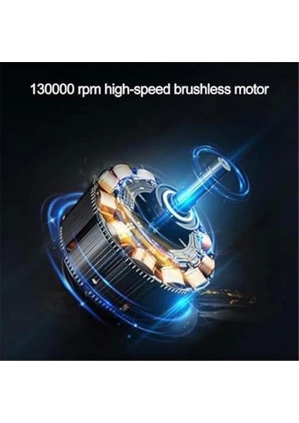 130000 Rpm Mini Turbo Jet Hava Üfleyici Süpürge 2in1 Araba, Klavye Temizle, Mangal Veya