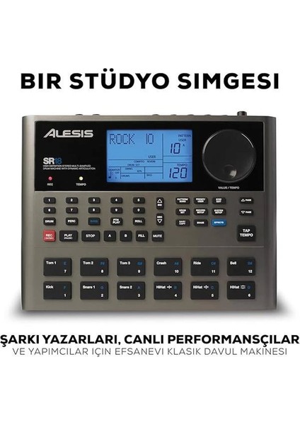 Sr-18, Stüdyo Kalitesinde Bağımsız Davul Makinesi, Yerleşik Ses Kütüphanesi, Performansa fiyatları