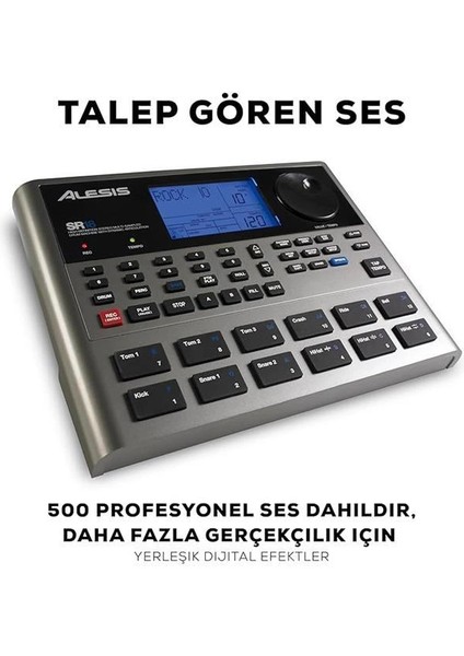 Sr-18, Stüdyo Kalitesinde Bağımsız Davul Makinesi, Yerleşik Ses Kütüphanesi, Performansa modelleri