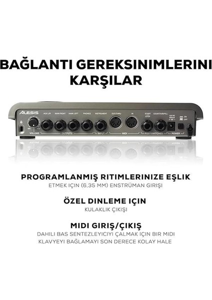 Sr-18, Stüdyo Kalitesinde Bağımsız Davul Makinesi, Yerleşik Ses Kütüphanesi, Performansa indirimleri