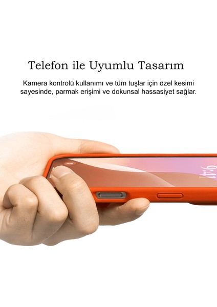 Apple iPhone 17 ile Uyumlu Kapak Içi Kadife Lüx Lansman Silikon Kılıf - Lacivert