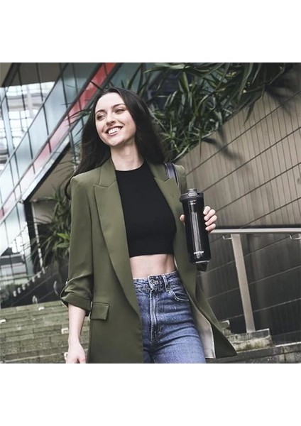 Jackson Autopop Soğuk Su Termosu 590 ml Siyah