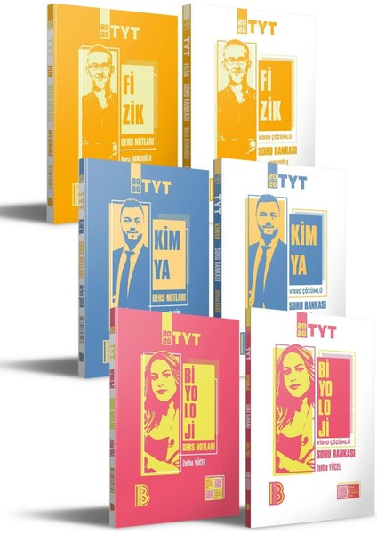 2026 Benim Hocam Tyt Fizik Kimya Biyoloji Ders Notları ve Soru Bankası