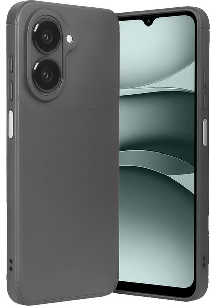 Samsung Galaxy A07 Kılıf Focus Carbon Silikon Kapak