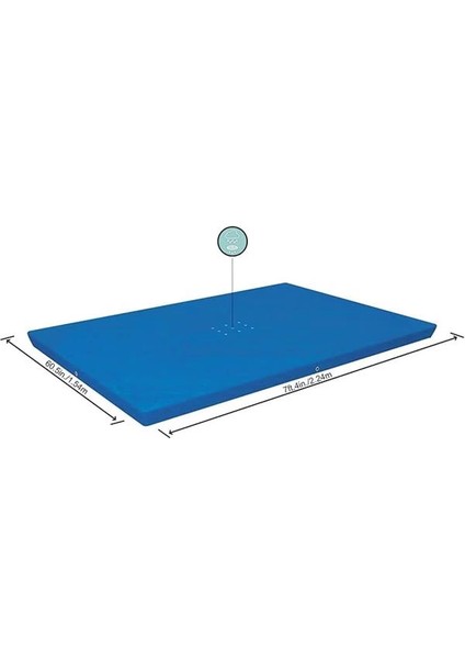 Prefabrik Havuz Üst Kapama Bezi (221 cm x 150 Cm) 58103 modelleri