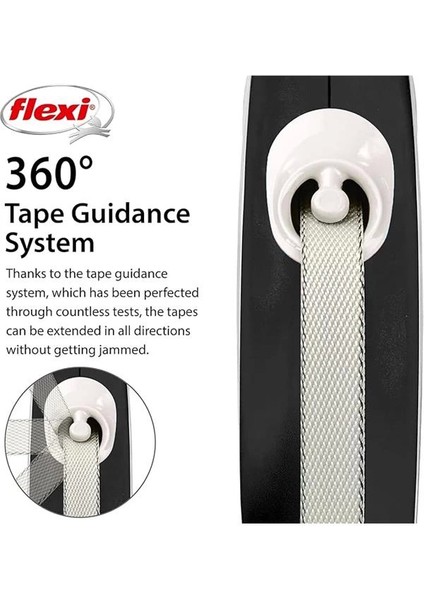 Flexi New Comfort M Beden Siyah 5mt Şerit Tasma fırsatları