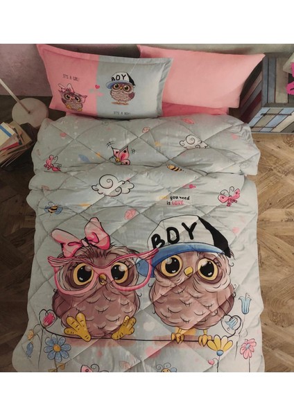 Ranforce %100 Pamuklu Tek Kişilik Yorgan