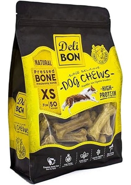 Delibon Deri Pres Kemik, Xs Boy, Naturel, 7cm x 50ADET fiyatları