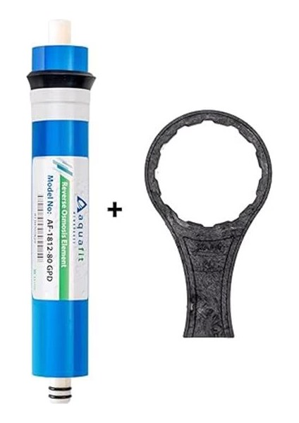 Tüm Su Arıtma Cihazlarına Uyumlu 80 Gpd Membran Ana Filtre + Açma Anahtarı Hediye