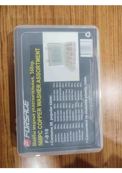 Bakir Pul Seti 568 Parça