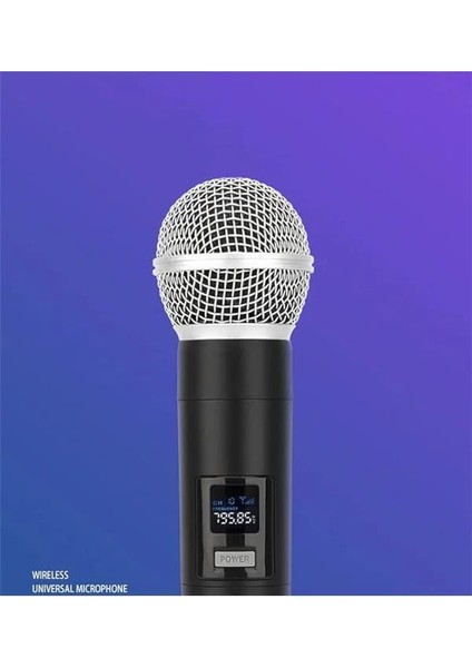 Kablosuz Karaoke Mikrofonu 6.35MM Amfi Hoparlör Için 600 Hz Ila 800 Khz Çok Amaçlı Tak ve modelleri