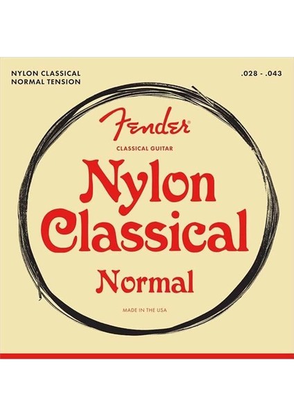 100 Clear/silver Tie Nylon Classical Strings Takım Tel Klasik Gitar Teli