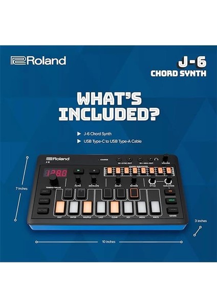 Aıra Compact J-6 Chord Synth | Profesyonel Sesleri ve Özellikleri ile Şarkı Üretimi modelleri