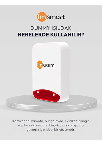 I'msmart Caydırıcı Alarm Sireni , Sahte Siren , Dummy Siren fiyatları