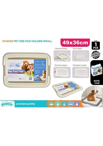 Pawise Seyyar Köpek Tuvaleti Ped Kabı 49X36 cm fiyatları