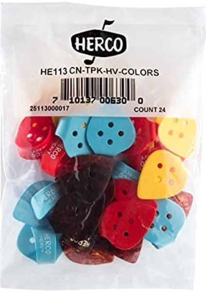 Jım Dunlop HE113 Düz Thumbpicks, Ağır, 24/çanta fiyatları