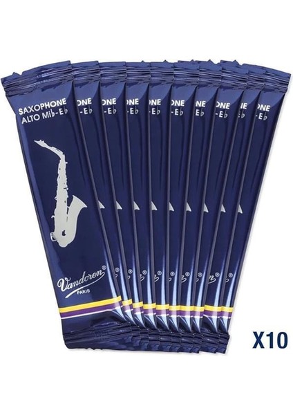 Geleneksel Alto Saksafon Kamışları – 10'lu Kutu – Güç 2,5 indirimleri