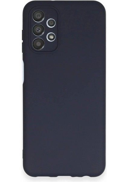 Samsung Galaxy A13 4g Kılıf First Silikon - LACIVERT-(5796)