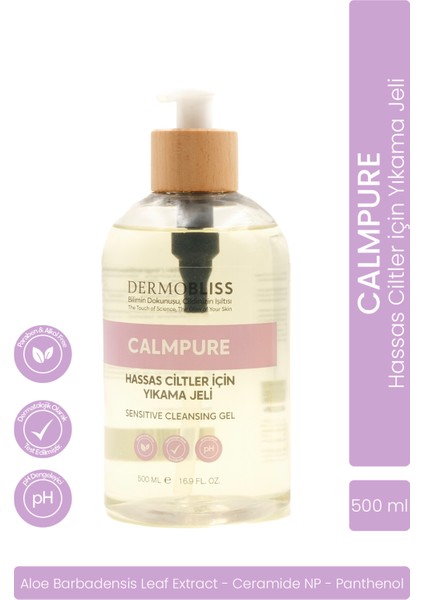 Dermobliss Calmpure Hassas Ciltler Için Yıkama Jeli 500 ml