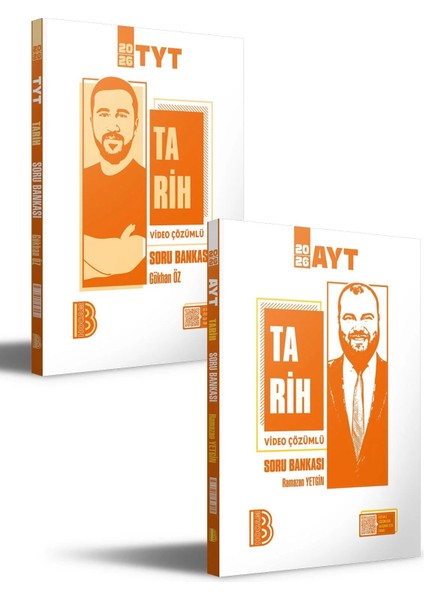 2026 Benim Hocam Tyt ve Ayt Tarih Soru Bankası Seti Benim Hocam Y