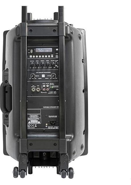 - PORT15UHF-BT - Taşınabilir Hoparlör, 15 Inç (38 Cm)/maks. 800W, 2 Mikrofonlu (Vhf), Uzaktan fiyatları
