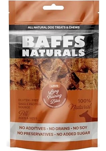 Kuzu Mini Ciğer Eğitim Ödülü 100% Doğal Köpek Ödül Maması 100 gr (100 gr x 1 Adet)