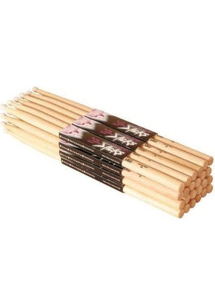 Sahnede Hickory 7A Naylon Uçlu Baget, 12 Çift