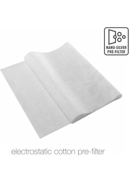 10 Adet Nano Gümüş Iyonlu Elektrostatik Toz Tutucu Ön Filtre Xiaomi Smart indirimleri