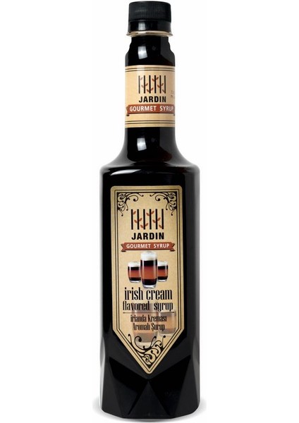 Irish Cream Flavored Syrup Irlanda Kreması Aromalı Kahve ŞURUBU750 ml Jardin