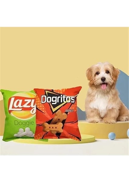 Cips Dayanıklı Sesli Köpek Oyuncağı 1 Adet (Dogritos) fırsatları