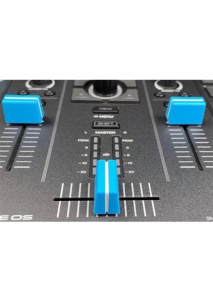 Chroma Caps Lite Pack (Blue) | Chroma Caps Lite Paketi: 6x Super Knobs, 3x Fader Pro modelleri