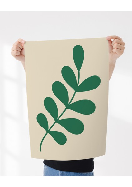 Çerçevesiz Poster Bitki Temalı Dijital Baskı Poster,ev, Ofis, Salon Dekorasyon