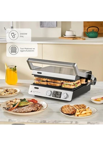 Compact Steel Pro Sear&grill Inox 2007 Iz. ve T. Mak. fiyatları