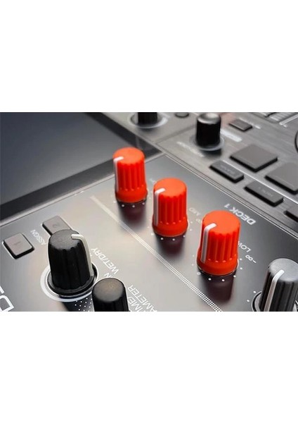 Chroma Caps Lite Pack (Neon Orange) | Chroma Caps Lite Paketi: 6x Super Knobs, 3x Fader indirimleri