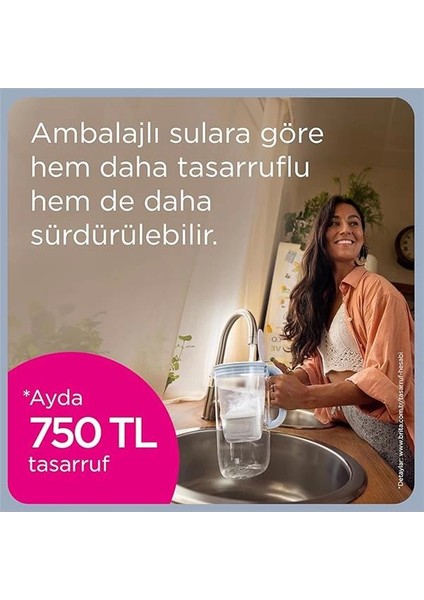Brıta Maxtra Pro Kireç Uzmanı Yedek Su Arıtma Filtresi 2'li indirimleri
