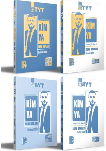 2026 Benim Hocam Tyt - Ayt Kimya Ders Notları ve Soru Bankası Set