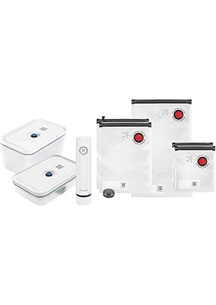 Fresh & Save Vakum Başlangıç Seti, Plastik, 8 Parçalı, Kutu, Pompa ve Torba Dahil, La Mer