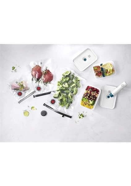 Fresh & Save Vakum Başlangıç Seti, Plastik, 8 Parçalı, Kutu, Pompa ve Torba Dahil, La Mer