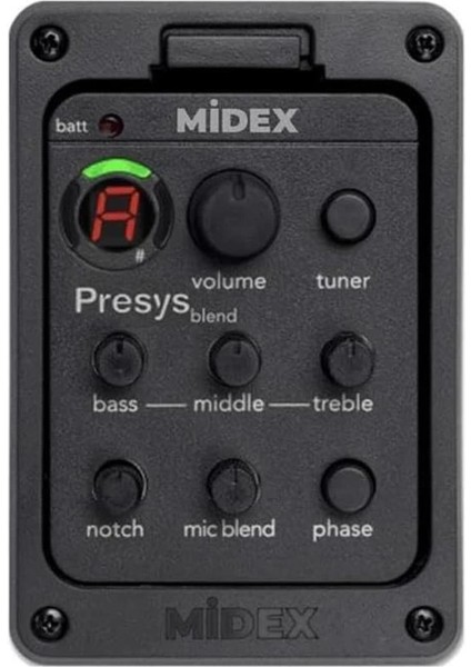 Fishman PSY-301 Akustik Preampli Manyetik Ekolayzer