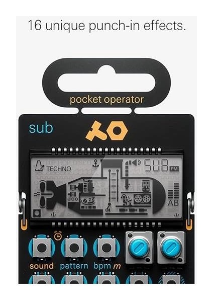 Pocket Operator Po-14 Sub Bass Synthesizer fırsatları