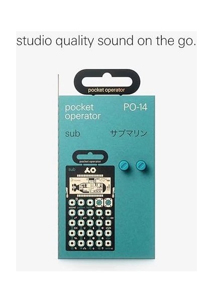 Pocket Operator Po-14 Sub Bass Synthesizer